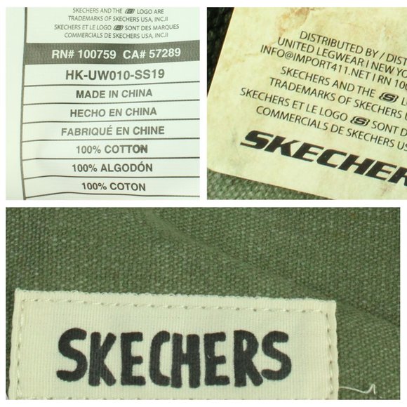 Sketchers Olive Canvas Backpack 100% Cotton - Picture 9 of 10